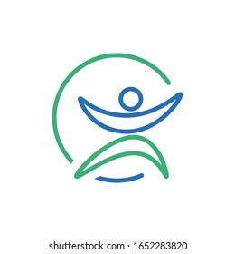 Sport logo template vector icon design