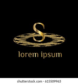 Sport logo vector design letter S