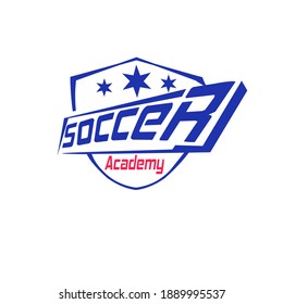 Sport logo vector illustration design good for soccer , football,or etc