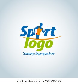 Sport Logotype Template, Sports Club, Running Club And Fitness Vector Logo Design Template