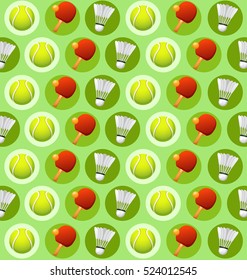 Sport Lover : Sport Equipment Elements : Vector Illustration