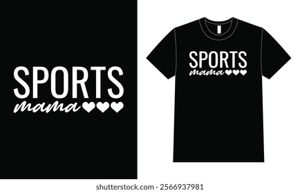 Sport mama shirt design, Mother day shirt design.