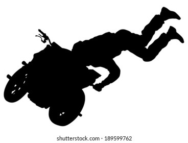 Deportista ciclista en competición