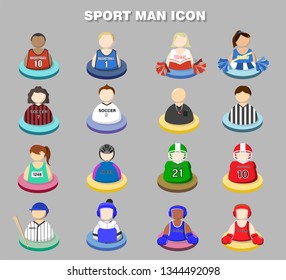Sport man Icon 01