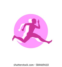 Sport man Logo Design