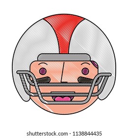 sport man player american football