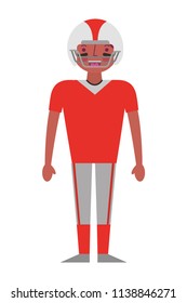 sport man player american football