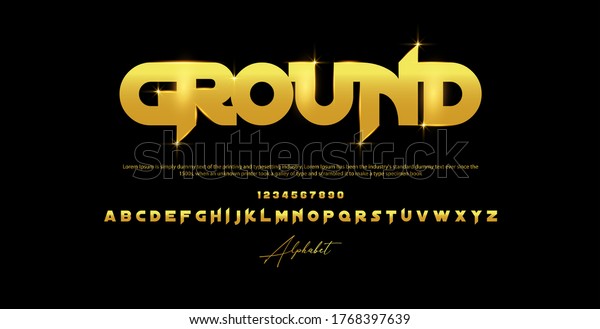 Sport Modern Alphabet Font. Typography urban
style fonts for technology, digital, movie, game logo design.
vector illustration