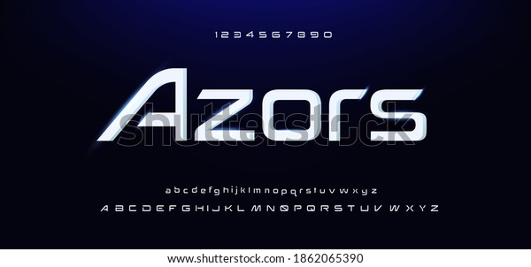 Sport Modern Alphabet\
Font. Typography urban style fonts for technology, digital, music,\
movie logo design