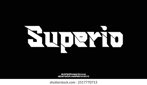 Sport Modern Future bold Alphabet Font Logo. Typography urban italic style fonts technology, sport, movie brand and logos. vector illustration