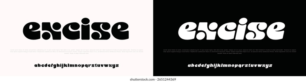 Sport Modern Future Logo Alphabet Font. Regular Italic Uppercase Lowercase Typography urban style alphabet fonts for fashion, sport, technology, digital, movie, logo design, vector illustration