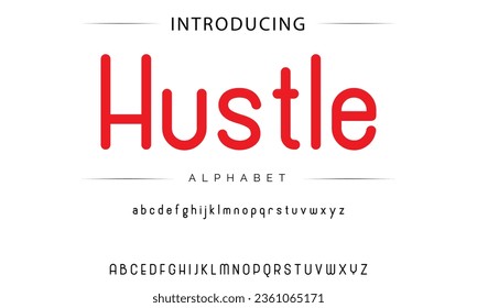 Sport Modern Italic Alphabet Font. Typography urban style fonts for technology, digital, movie logo design. vector illustration