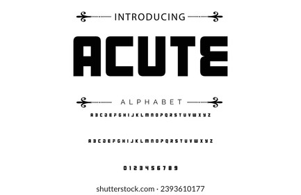 Sport Modern Italic Alphabet Font. Typography urban style fonts for technology, digital, movie logo design. vector illustration