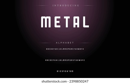 Sport Modern Italic Alphabet Font. Typography urban style fonts for technology, digital, movie logo design. vector illustration
