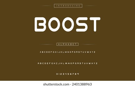 Sport Modern Italic Alphabet Font. Typography urban style fonts for technology, digital, movie logo design. vector illustration