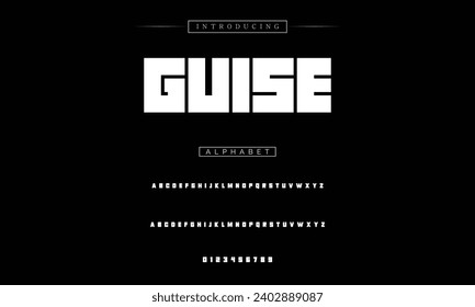 Sport Modern Italic Alphabet Font. Typography urban style fonts for technology, digital, movie logo design. vector illustration