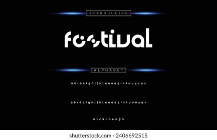 Sport Modern Italic Alphabet Font. Typography urban style fonts for technology, digital, movie logo design. vector illustration