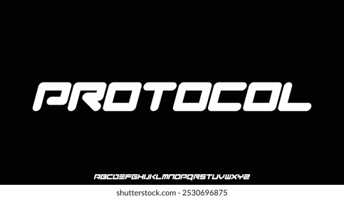 Sport Modern Italic Alphabet Font. Typography urban style fonts for technology, digital, movie logo. vector illustration