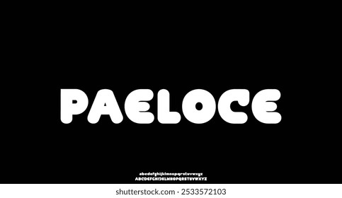 Fonte em Alfabeto Itálico Moderno Sport. Fontes de estilo urbano tipografia para tecnologia, digital, design de logotipo de filme. ilustração vetorial

