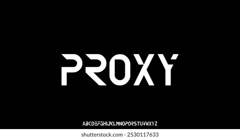 Sport modern urban alphabet fonts. Typography, abstract technology, fashion, digital, future creative logo font. vector illustration
