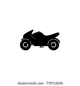 Sport Motorcycle icon. Illustration of transport elements. Premium quality graphic design icon. Simple icon for websites, web design, mobile app, info graphics on white background