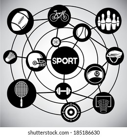 sport network, info graphic