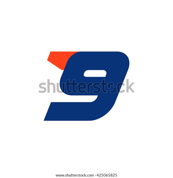 Sport number nine logo.\
