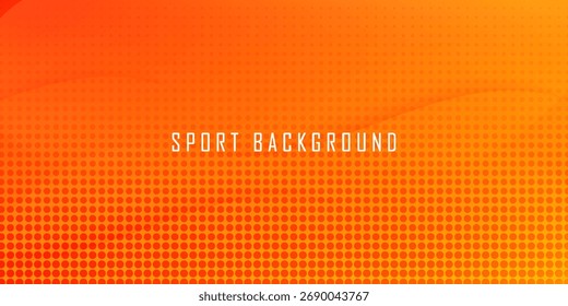 Fondo de degradado naranja deportivo. EPS 10