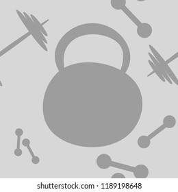 Sport pattern in gray colour.