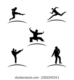 Sport people set illustration vector design