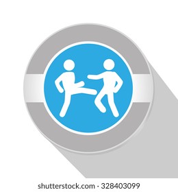 Sport pictogram icon over white background, vector graphic design.