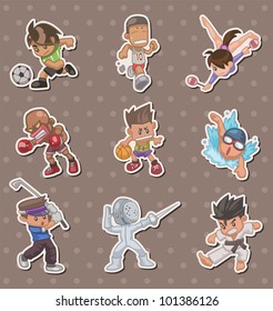 sport players stickers