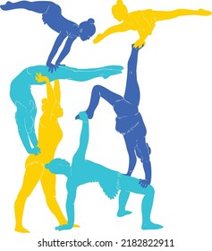 Sport Position Group Vector Design