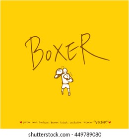 Sport poster / Hand drawn sports illustration - vector