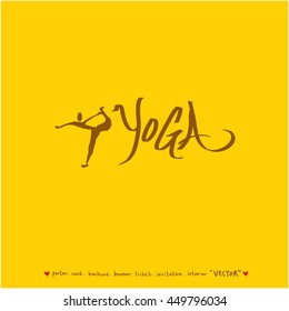 Sport poster / Hand drawn sports illustration - vector