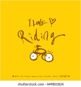 Sport poster / Hand drawn sports illustration - vector