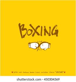 Sport poster / Hand drawn sports illustration - vector