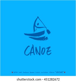 Sport poster illustration / Hand drawn sports illustration - vector