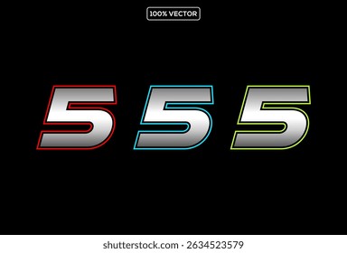 Sport Racing Number, Set of Start Racing number, sport race number 5