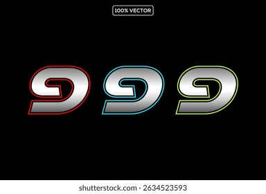 Sport Racing Number, Set of Start Racing number, sport race number 9