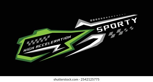 Sport racing stripe car wrap sticker modification vinyl decal design