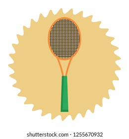 sport racket cartoon