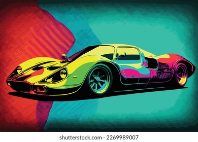 Sport rally classic races, vector vintage retro poster. Old motors or sportcar automobiles drift and speed racing championship, fast racer on track, metal rust sign