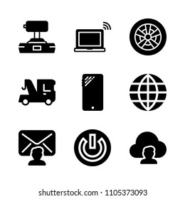sport, receive, style and interface icons in Technology vector set. Graphics for web and design