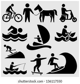 Sport and Recreation icons