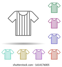 sport, referee multi color style icon. Simple thin line, outline vector of sport icons for ui and ux, website or mobile application