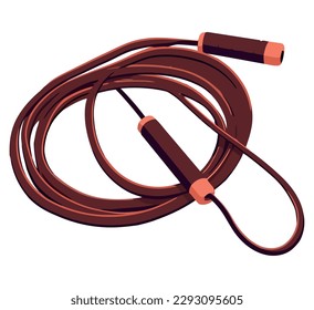 Sport rope illustration design over white