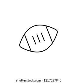 sport, rugby   icon. Element of wedding for mobile concept and web apps illustration. Thin line icon for website design and development, app development. Premium icon