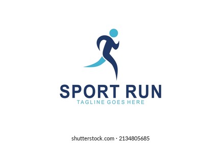 Sport Run Logo Vector Run Logo Stock Vector (Royalty Free) 2134805685 ...