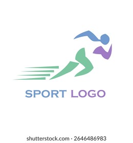 Sport Run Logo Vector Template